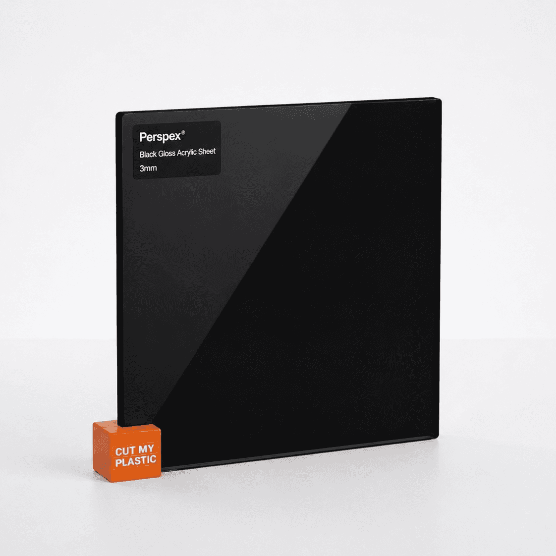 Black Cast Acrylic Perspex Sheet