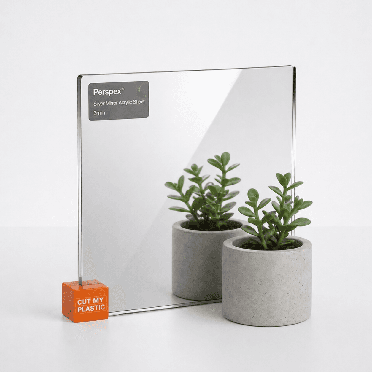 Silver Mirror Aluminium Composite Panel (ACM Sheet)