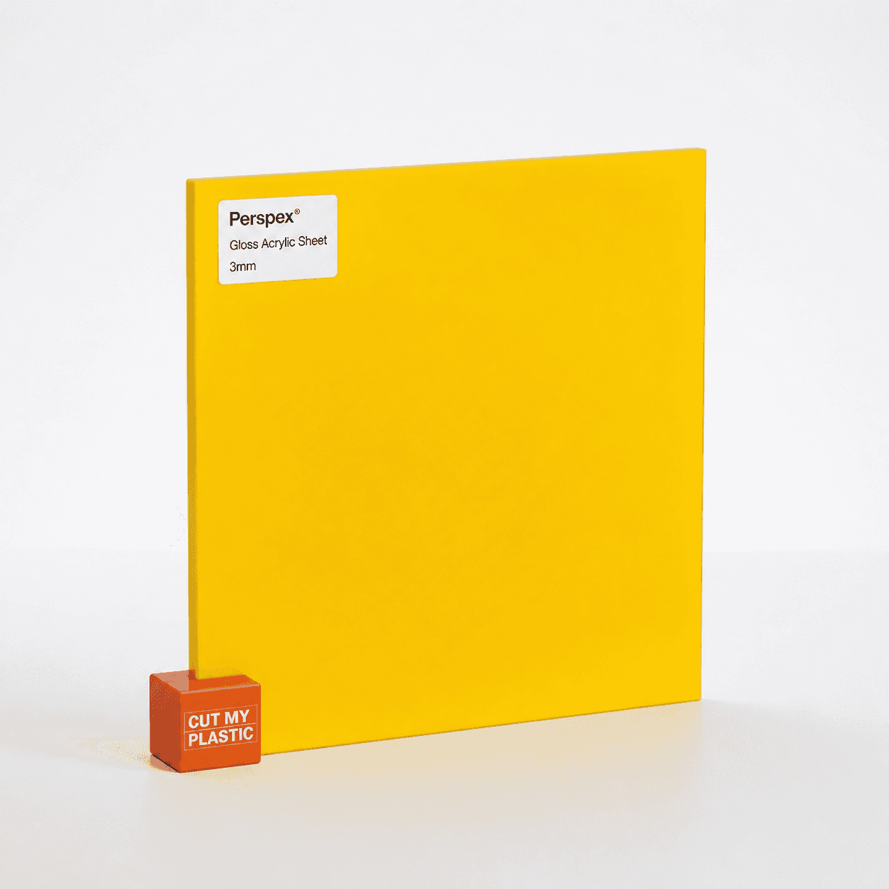 Yellow Cast Acrylic Perspex Sheet